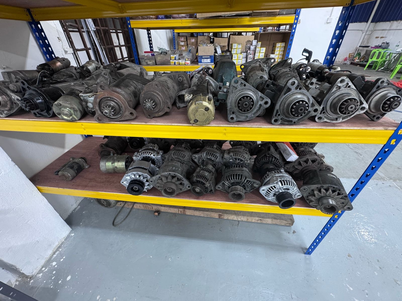 Starter and alternator stock